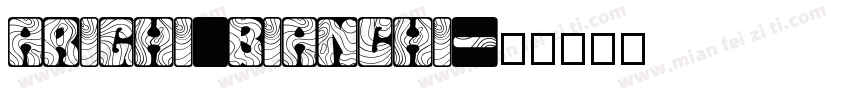 ARIGHI BIANCHI字体转换